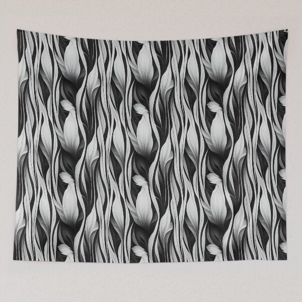Item preview, Shades of Gray: An Abstract Black and White Pattern designed and sold by HiArtify ❤️.
