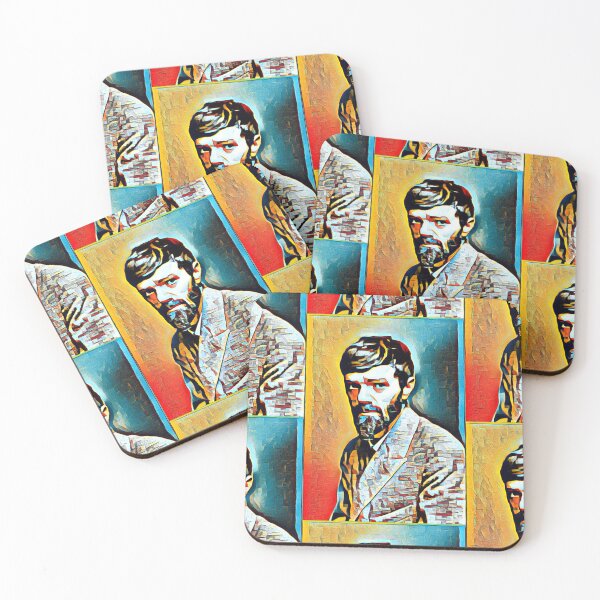 Item preview, DH Lawrence Artwork | D. H. Lawrence Portrait | D H LSylvia Plathawrence Wall Art  designed and sold by Suyogsonar25.