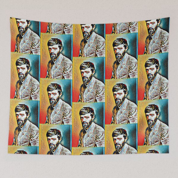 Item preview, DH Lawrence Artwork | D. H. Lawrence Portrait | D H LSylvia Plathawrence Wall Art  designed and sold by Suyogsonar25.