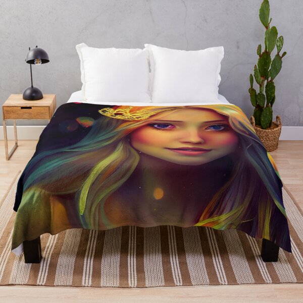 Item preview, a painting of a woman with a crown on her head designed and sold by DesignAtYO.