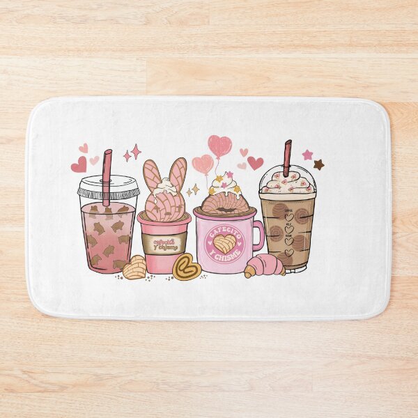 Item preview, Cafecito y Chisme Pan Dulce Hand Drawn Mexican Concha iced coffee cup for coffee lovers who love boxer dog and iced coffee and dog mom designed and sold by Rabb-studio.