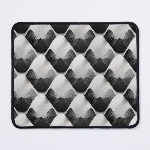 Item preview, Shades of Gray: An Abstract Black and White Pattern designed and sold by HiArtify ❤️.