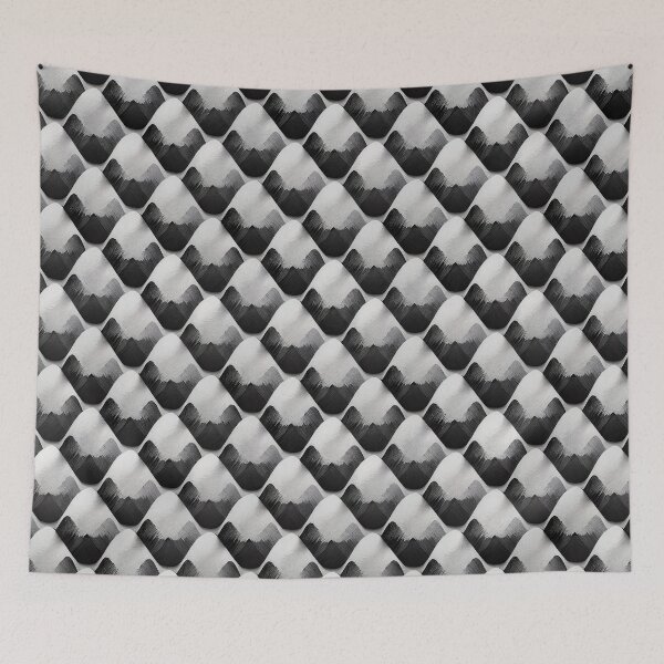Item preview, Shades of Gray: An Abstract Black and White Pattern designed and sold by HiArtify ❤️.