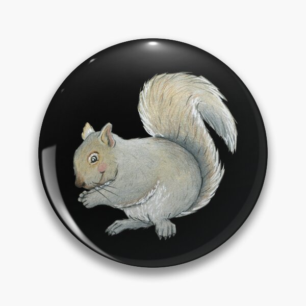 Item preview, gray squirrel designed and sold by Corinna Arauner.