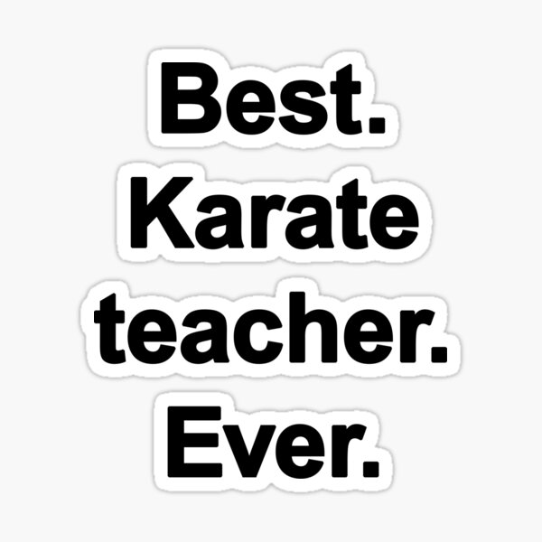 Best Teacher Sticker — give with joy