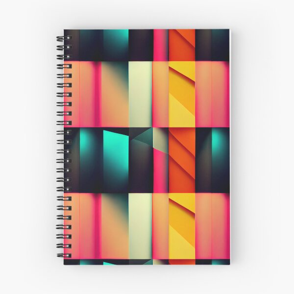 Item preview, Neon Dreams: A Bold and Colorful Retro-Inspired Pattern designed and sold by HiArtify ❤️.