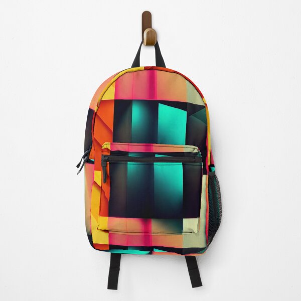 Item preview, Neon Dreams: A Bold and Colorful Retro-Inspired Pattern designed and sold by HiArtify ❤️.