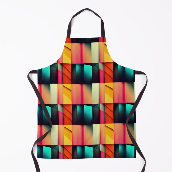 Item preview, Neon Dreams: A Bold and Colorful Retro-Inspired Pattern designed and sold by HiArtify ❤️.