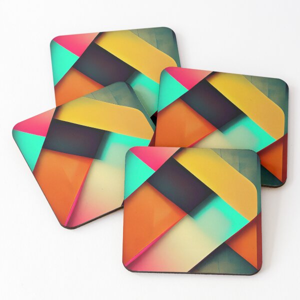 Item preview, Neon Dreams: A Bold and Colorful Retro-Inspired Pattern designed and sold by HiArtify ❤️.