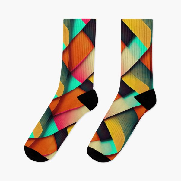 Item preview, Neon Dreams: A Bold and Colorful Retro-Inspired Pattern designed and sold by HiArtify ❤️.