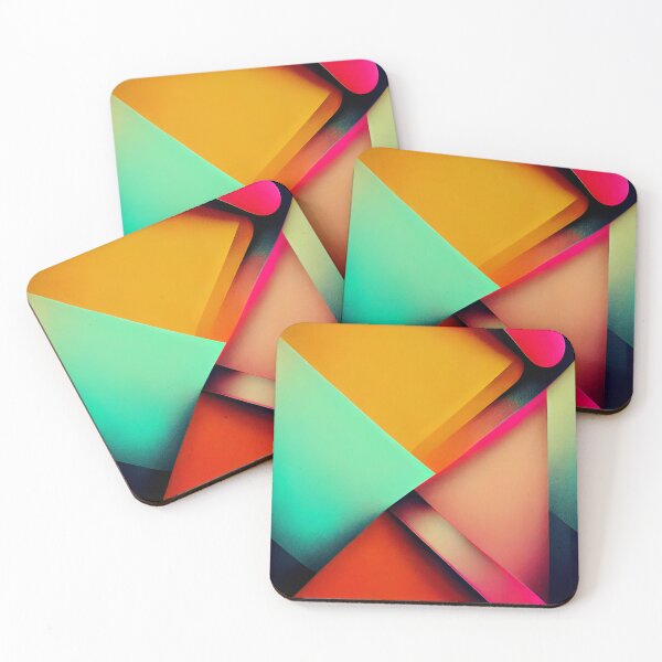 Item preview, Neon Dreams: A Bold and Colorful Retro-Inspired Pattern designed and sold by HiArtify ❤️.