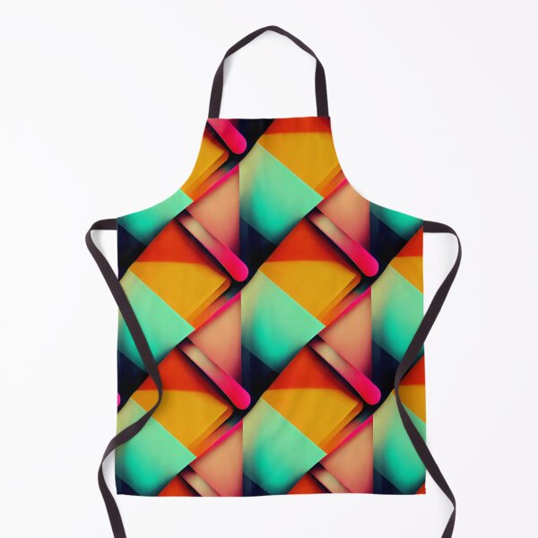 Item preview, Neon Dreams: A Bold and Colorful Retro-Inspired Pattern designed and sold by HiArtify ❤️.