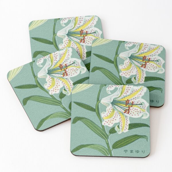 Item preview, Lily flower Japan Postage Stamp 10 designed and sold by MEG-mon.