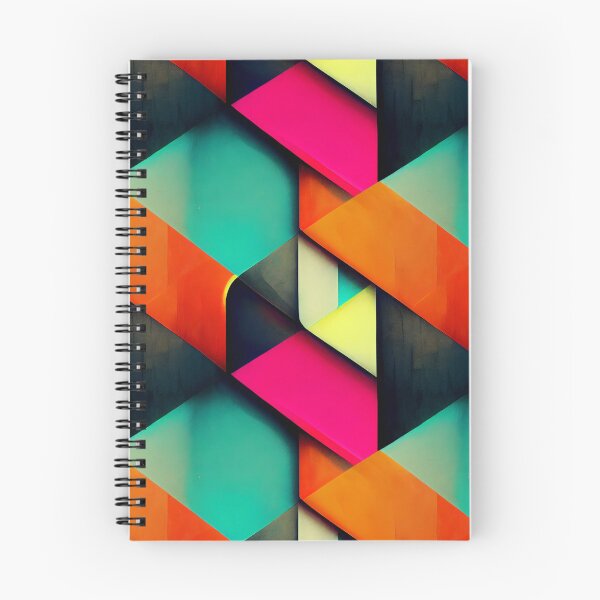 Item preview, Neon Dreams: A Bold and Colorful Retro-Inspired Pattern designed and sold by HiArtify ❤️.
