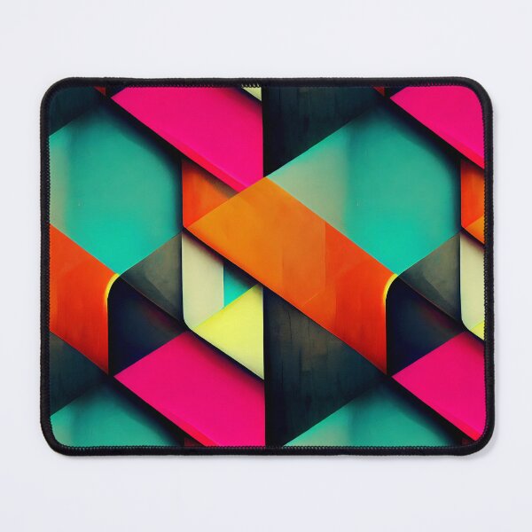Item preview, Neon Dreams: A Bold and Colorful Retro-Inspired Pattern designed and sold by HiArtify ❤️.