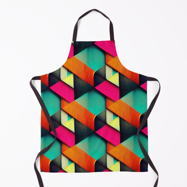 Item preview, Neon Dreams: A Bold and Colorful Retro-Inspired Pattern designed and sold by HiArtify ❤️.