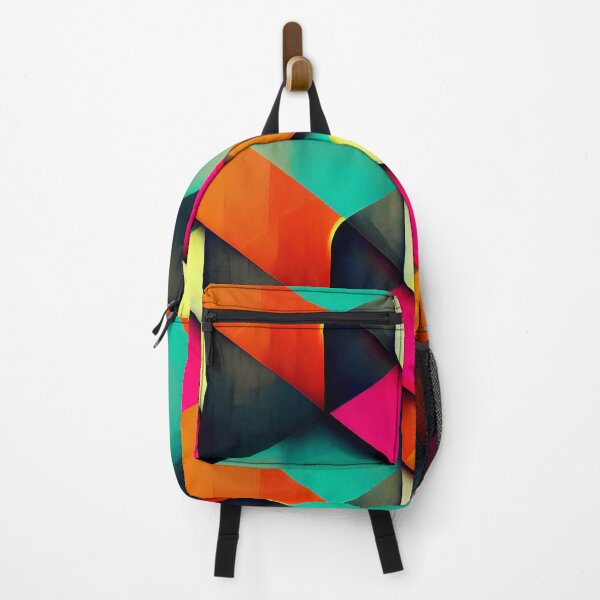 Item preview, Neon Dreams: A Bold and Colorful Retro-Inspired Pattern designed and sold by HiArtify ❤️.