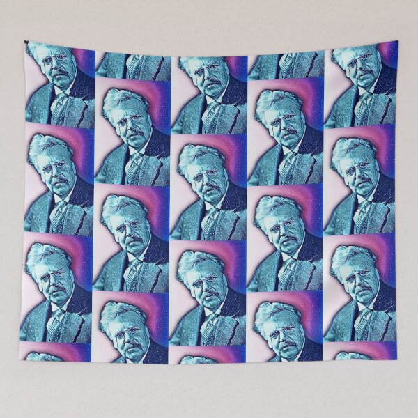 Item preview, GK Chesterton Artwork | G K Chesterton Portrait | G. K. Chesterton Wall Art  designed and sold by Suyogsonar25.
