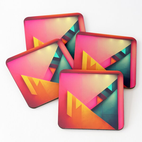 Item preview, Neon Dreams: A Bold and Colorful Retro-Inspired Pattern designed and sold by HiArtify ❤️.