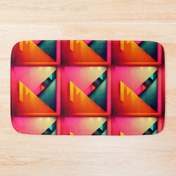Item preview, Neon Dreams: A Bold and Colorful Retro-Inspired Pattern designed and sold by HiArtify ❤️.