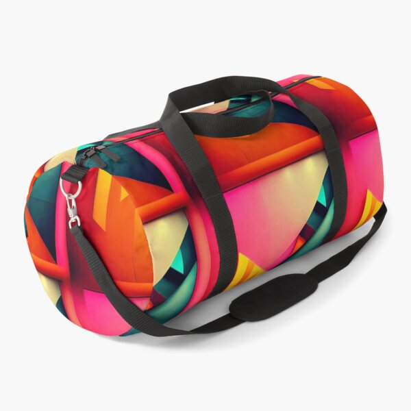 Item preview, Neon Dreams: A Bold and Colorful Retro-Inspired Pattern designed and sold by HiArtify ❤️.