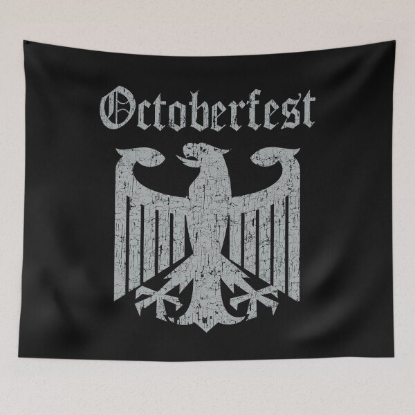 Item preview, Octoberfest Oktoberfest German Eagle Distressed Look designed and sold by funnytshirtemp.