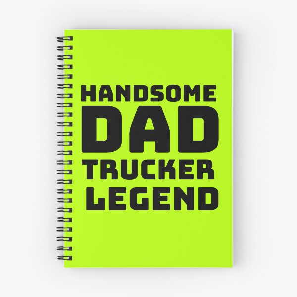 Item preview, Handsome Dad Trucker Legend  designed and sold by designerpriti.
