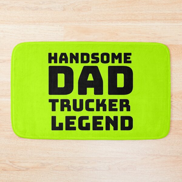Item preview, Handsome Dad Trucker Legend  designed and sold by designerpriti.