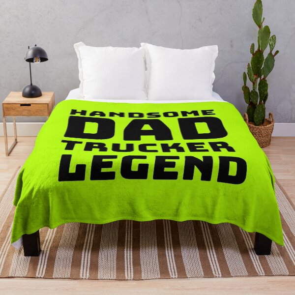 Item preview, Handsome Dad Trucker Legend  designed and sold by designerpriti.