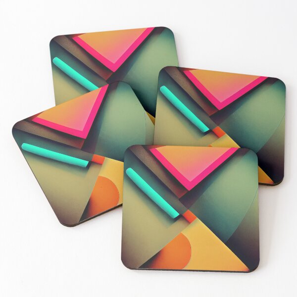 Item preview, Neon Dreams: A Bold and Colorful Retro-Inspired Pattern designed and sold by HiArtify ❤️.