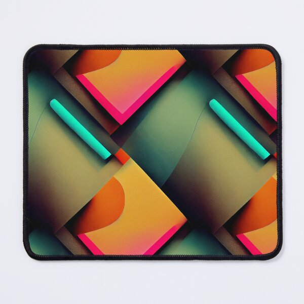 Item preview, Neon Dreams: A Bold and Colorful Retro-Inspired Pattern designed and sold by HiArtify ❤️.