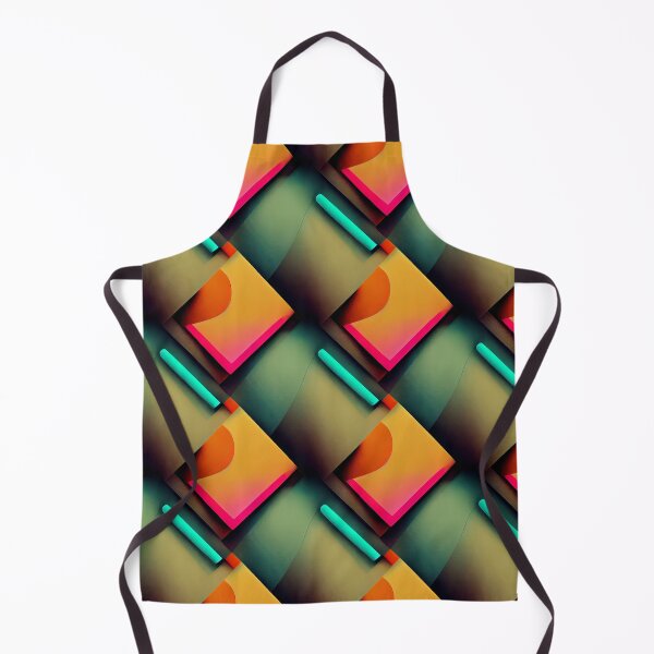 Item preview, Neon Dreams: A Bold and Colorful Retro-Inspired Pattern designed and sold by HiArtify ❤️.