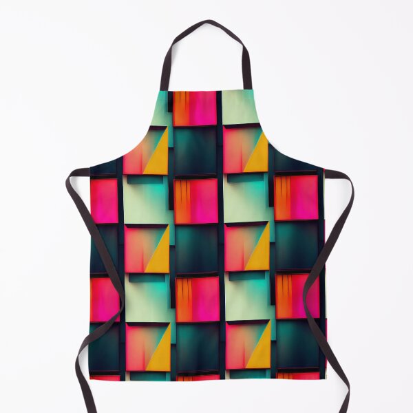 Item preview, Neon Dreams: A Bold and Colorful Retro-Inspired Pattern designed and sold by HiArtify ❤️.