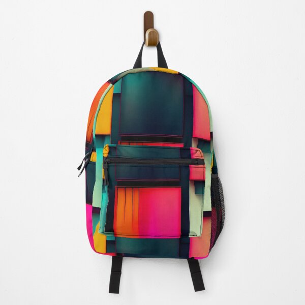 Item preview, Neon Dreams: A Bold and Colorful Retro-Inspired Pattern designed and sold by HiArtify ❤️.