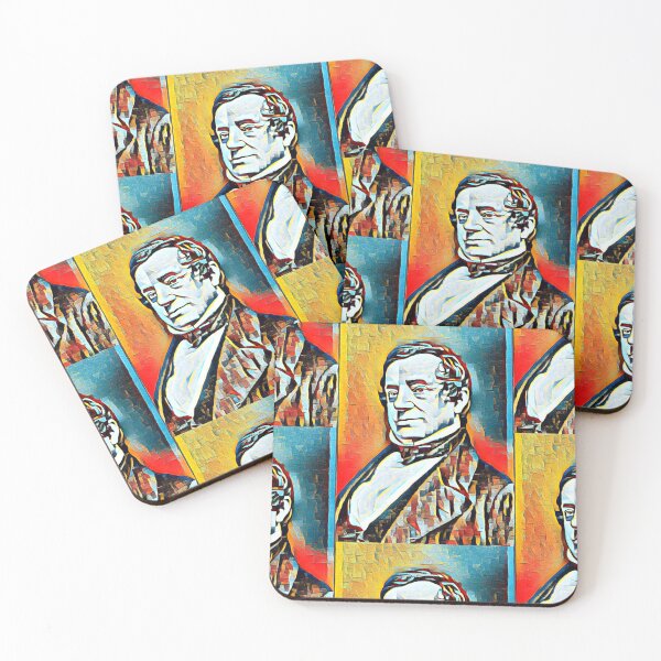 Item preview, Washington Irving Artwork | Washington Irving Portrait | Washington Irving Wall Art  designed and sold by Suyogsonar25.