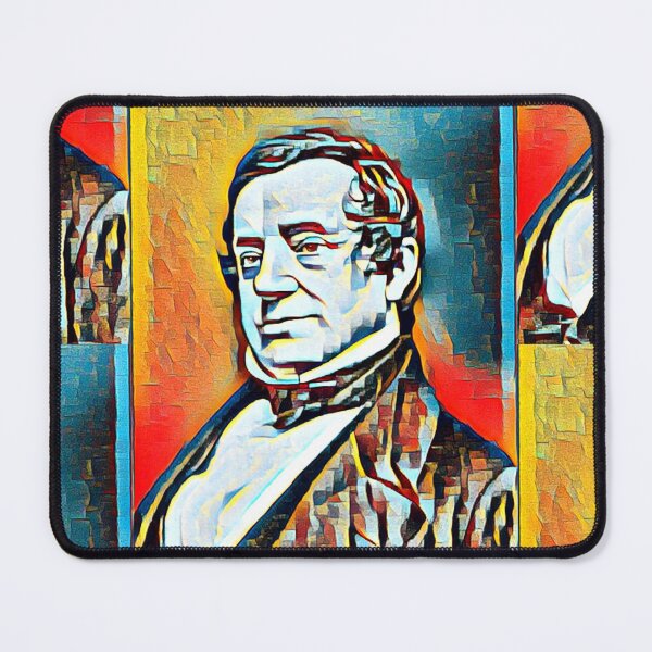 Item preview, Washington Irving Artwork | Washington Irving Portrait | Washington Irving Wall Art  designed and sold by Suyogsonar25.