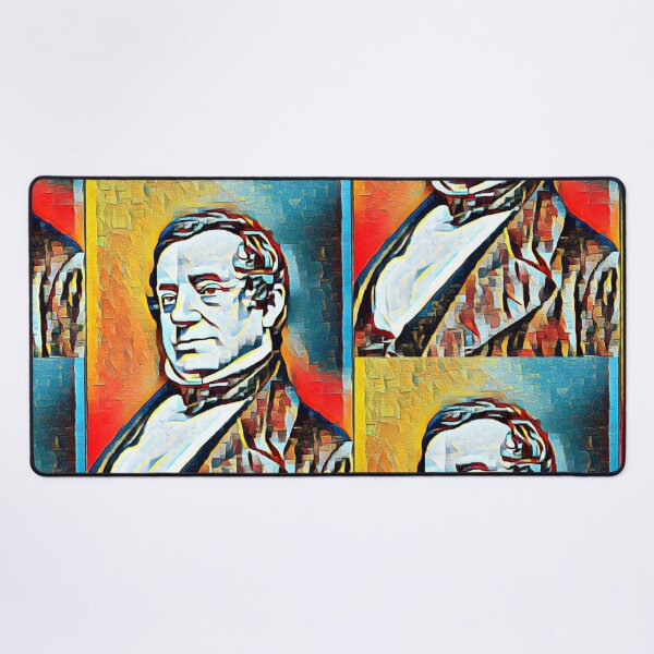 Item preview, Washington Irving Artwork | Washington Irving Portrait | Washington Irving Wall Art designed and sold by Suyogsonar25.