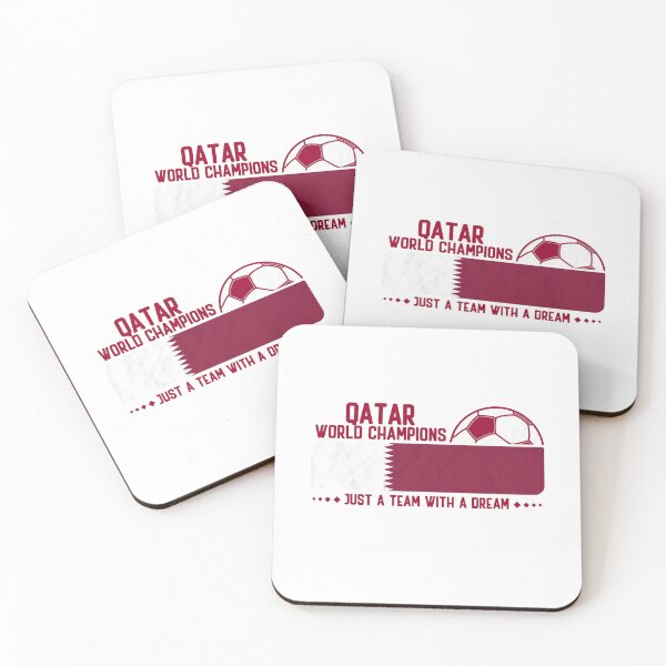 Item preview, Qatar Soccer Team for Football Fans and Soccer Lovers designed and sold by Dexter Freeman.