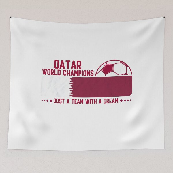 Item preview, Qatar Soccer Team for Football Fans and Soccer Lovers designed and sold by Dexter Freeman.