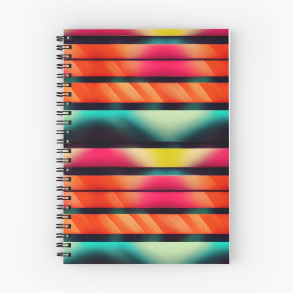 Item preview, Neon Dreams: A Bold and Colorful Retro-Inspired Pattern designed and sold by HiArtify ❤️.