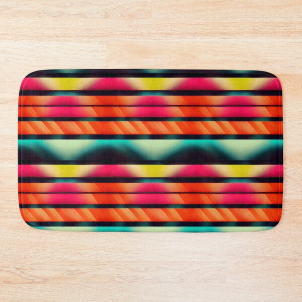 Item preview, Neon Dreams: A Bold and Colorful Retro-Inspired Pattern designed and sold by HiArtify ❤️.