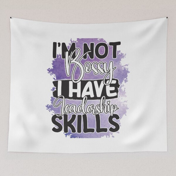 Item preview, I'm Not Bossy I Have Leadership Skills designed and sold by sweary12.