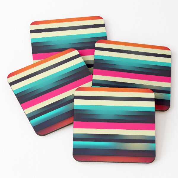Item preview, Neon Dreams: A Bold and Colorful Retro-Inspired Pattern designed and sold by HiArtify ❤️.