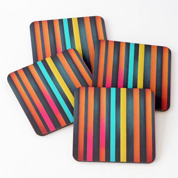 Item preview, Neon Dreams: A Bold and Colorful Retro-Inspired Pattern designed and sold by HiArtify ❤️.