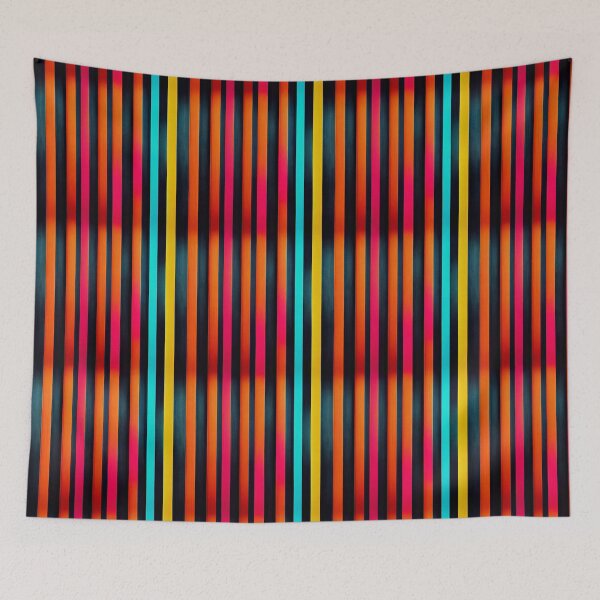 Item preview, Neon Dreams: A Bold and Colorful Retro-Inspired Pattern designed and sold by HiArtify ❤️.