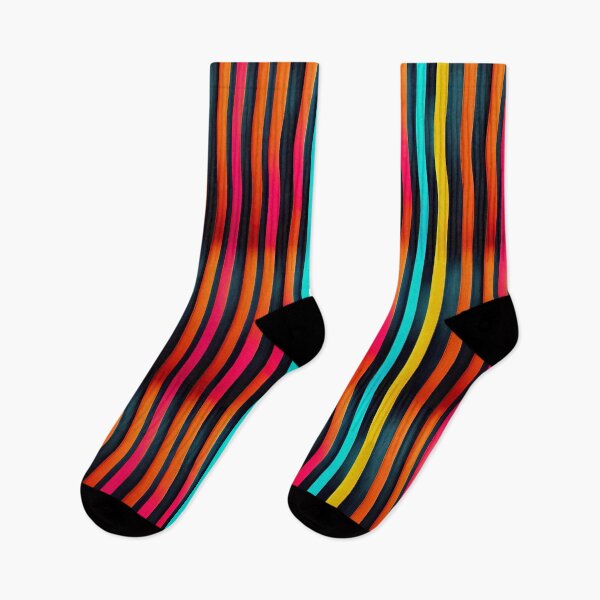 Item preview, Neon Dreams: A Bold and Colorful Retro-Inspired Pattern designed and sold by HiArtify ❤️.