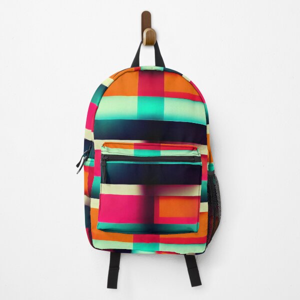 Item preview, Neon Dreams: A Bold and Colorful Retro-Inspired Pattern designed and sold by HiArtify ❤️.