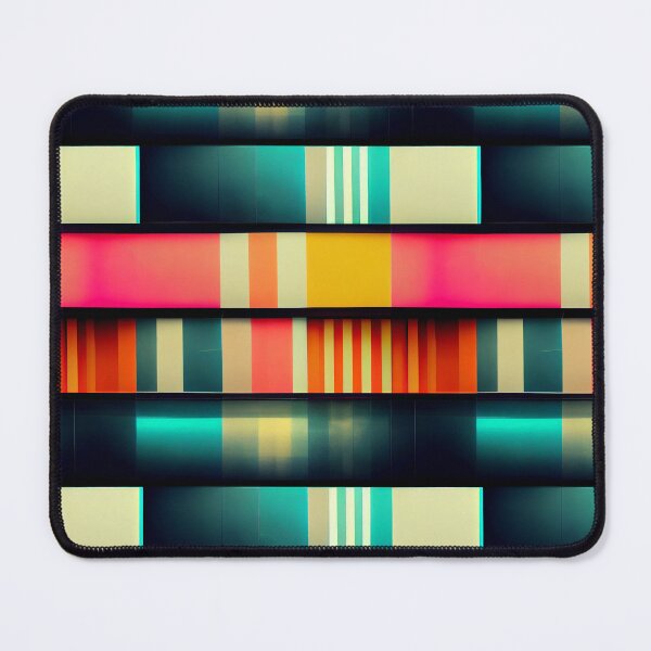 Item preview, Neon Dreams: A Bold and Colorful Retro-Inspired Pattern designed and sold by HiArtify ❤️.