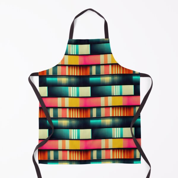 Item preview, Neon Dreams: A Bold and Colorful Retro-Inspired Pattern designed and sold by HiArtify ❤️.