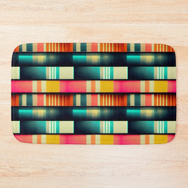 Item preview, Neon Dreams: A Bold and Colorful Retro-Inspired Pattern designed and sold by HiArtify ❤️.